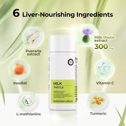 Milk Thistle Extract Cleansing Capsules